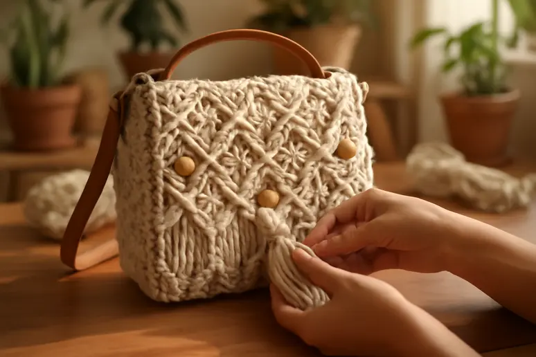ถักทอแฟชั่น: กระเป๋าสานมาคราเม่ พลิกโฉมวงการแอคเซสเซอรี่