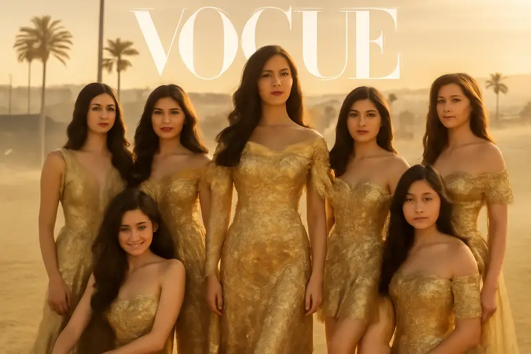 BINI คว้าคำชมจาก Vogue: ชุด Coachella สีทองโดดเด่นที่สุด